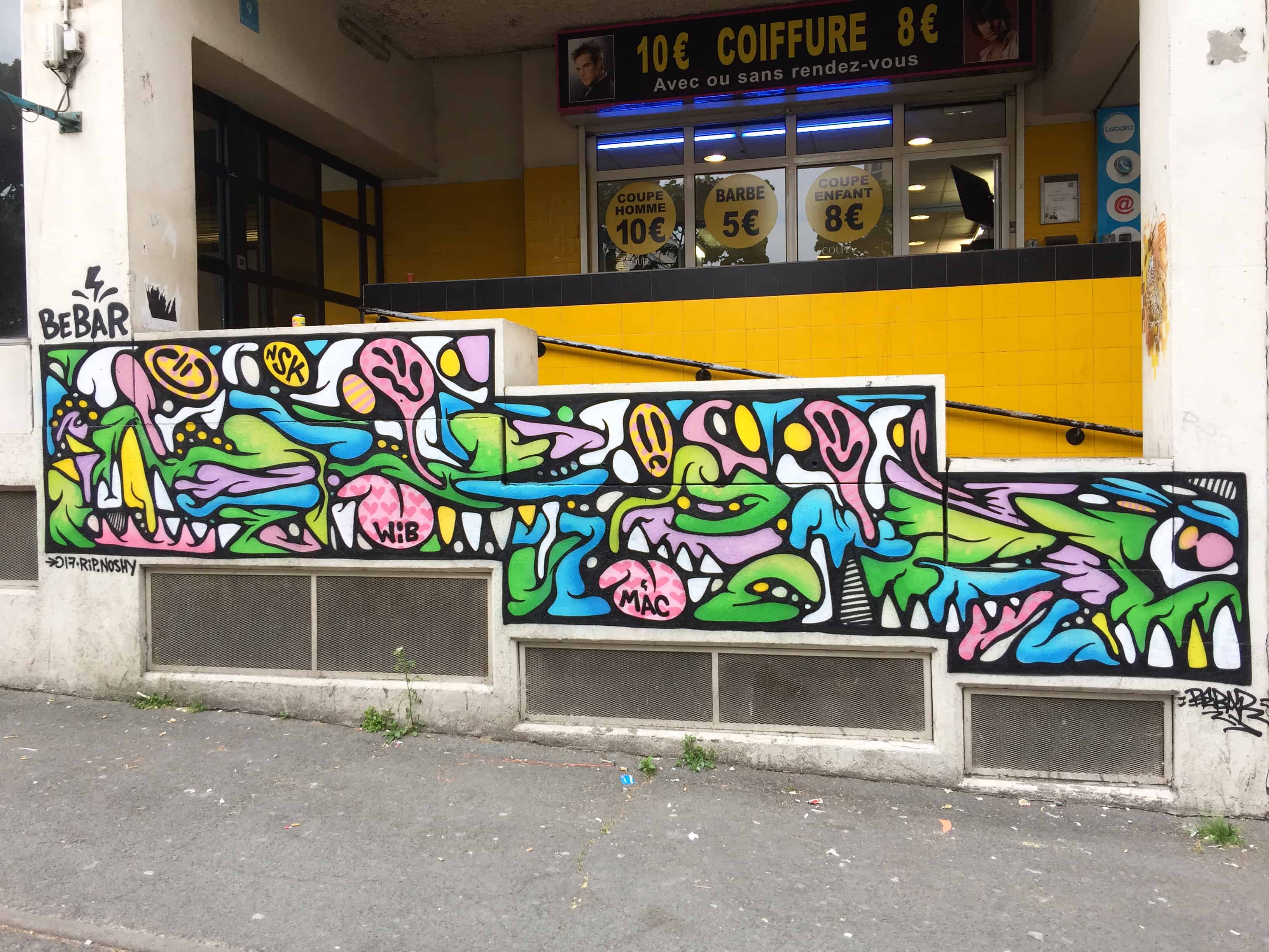 BEBAR GRAFFITI PARIS STREET ART