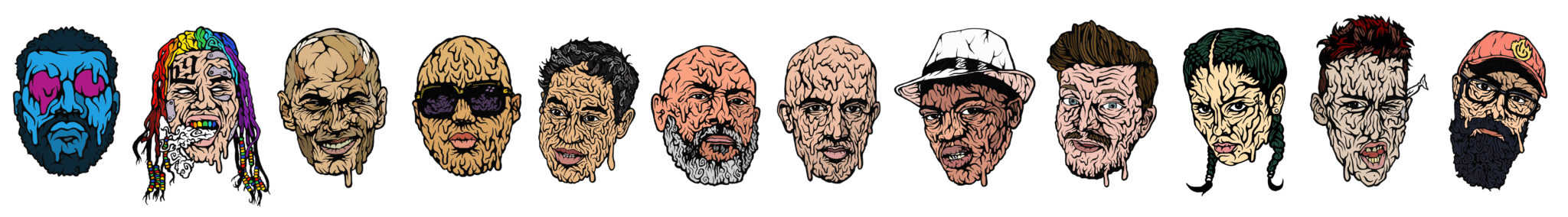 melting face